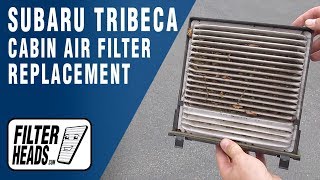 How to Replace Cabin Air Filter 2008 Subaru Tribeca  AQ1060 [upl. by Russia331]