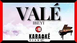 Valé  IBEYI Karaoké Piano Français  Higher Key [upl. by Ikkin]