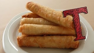 Turkish Borek Recipe  Cigarette Borek Recipe [upl. by Led]