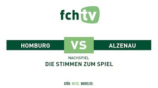 Homburg  Alzenau Stimmen zum Spiel I FCHFCB [upl. by Tjaden]