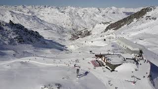 Val Thorens France by Drone  DJI Mavic Pro [upl. by Elburr]