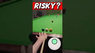 Snooker Long Pots Risky Shots ⚠️ GoPro Headcam POV [upl. by Anitrebla]