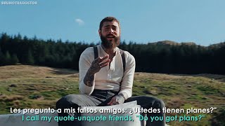 Post Malone  Mourning  Lyrics  Español  Video Official [upl. by Rehpotsirahc]