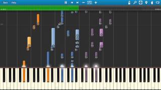 Genesis  Suppers Ready Piano Tutorial  Synthesia FULL song [upl. by Zischke]