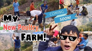 My new poultry farm 🏘  still on progress Pemjaypo australiajogay [upl. by Ayokahs]