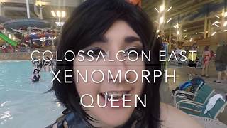 Xenomorph Queen goes to Colossalcon East [upl. by Tommy]