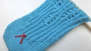 nadelspiel Sockenkalender Jänner  Ergonomische Socken quotCaterpillarquot  Teil 4 [upl. by Merdith]