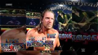 WWE The Game Live at WrestleMania 17 Triple H [upl. by Ancilin]