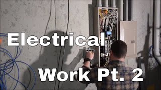 How to run conduit for outlet and networking center  Electrical Work [upl. by Rolando]