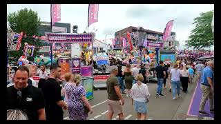 Overzichts Filmpje Tilburgse Kermis Zondag middag 21 07 24 Deel 1 [upl. by Acnoib]