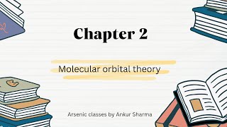 Molecular orbital theory Class11chapter2 Chemical bonding and molecular structureeducationstudy [upl. by Teevens]