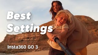 Insta360 GO 3  Best Settings Tips and Tricks [upl. by Marlena]