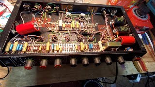 Burman Pro 501 Combo Boutique Hand Wired Guitar Amplifier Part Two Full Service [upl. by Procto]