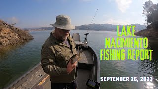 LAKE NACIMIENTO FISHING REPORT 9262023 [upl. by Ahseei]