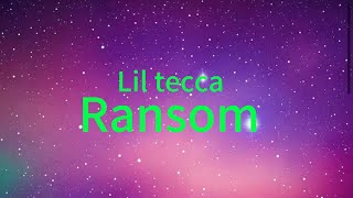 Lil tecca  Ransomclean [upl. by Oknuj]