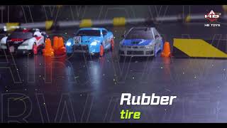 124 RC Drift ReturnsHB TOYS [upl. by Eiramnaej170]