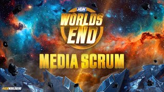 AEW Worlds End Media Scrum  123023 [upl. by Feigin234]