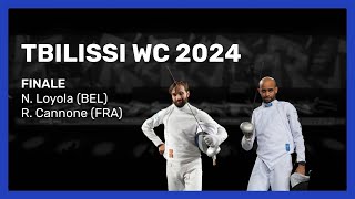 TBILISSI WC 2024  FINALE LoyolaCannone [upl. by Bullard]