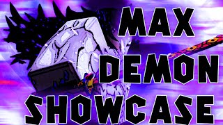 MAX DEMON SHOWCASE AND HOW TO GET ALL MOVES  Wisteria [upl. by Waylon501]