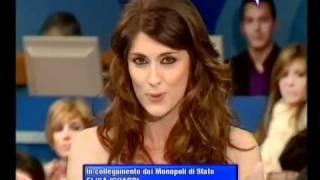 Elisa Isoardi  Affari tuoi 6 gennaio 2010 [upl. by Esnofla779]