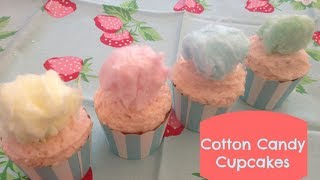 Cotton Candy Cupcakes [upl. by Maxi]