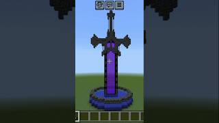 Designed Sword Nether Portal minecraft netherportal gaming shorts [upl. by Ydoj]