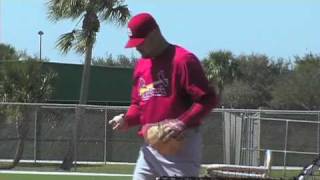 Cardinals Brad Penny Pitches Against Mets  101ESPN [upl. by Sinnek896]