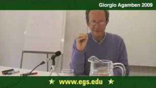 Giorgio Agamben The Process of the Subject in Michel Foucault 2009 17 [upl. by Notkcorb137]