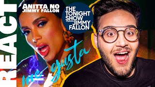 REAGINDO A quotME GUSTAquot ANITTA CARDI B E MYKE TOWERS NO JIMMY FALLON  REACT  REAÇÃO [upl. by Etnuad]