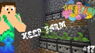 HOW TO MAKE A KELP FARM Easy 🌱  Coral Reefs Minecraft Episode 17 [upl. by Celtic]