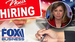 Maria Bartiromo explains why she is not impressed with jobs number [upl. by Jourdan]