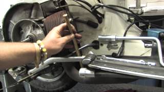 Rebuild a Vespa P125 Motor Part 1 Engine TearDown [upl. by Marlowe]