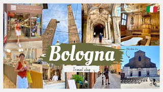 Bologna Italy Day trip from Verona Walking tour See the best bits Frecciarossa fast train [upl. by Ayanej]