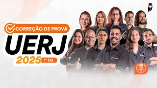 Gabarito UERJ 2025 1º EQ – Correção de prova AO VIVO [upl. by Esirtal]