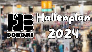 Dokomi 2024 Hallenplan  dokomi dokomi2024 otaku nerd anime manga [upl. by Joses]