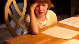 boy freaks out over homework [upl. by Loydie]