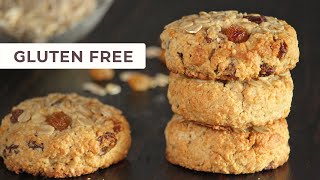 Oatmeal Cookies  Gluten Free  How Tasty Channel [upl. by Delogu]