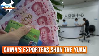 Chinese exporters refuse to hold RMB [upl. by Lucais346]