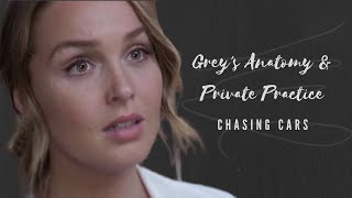 Greys Anatomy amp Private Practice  Chasing Cars Spanish version [upl. by Ennasor]