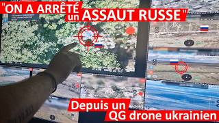 🇺🇦🇷🇺 quotON A ARRÊTÉ UN ASSAUTSUICIDE RUSSE quot  depuis un QG drone de la région de Kharkiv [upl. by Ezarra]