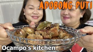 Pritong Adobong Puti  Ocampos Kitchen [upl. by Euqinahs]