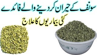 Sonf FENNEL SEED ke fawaid  Fennel Health Benefits and use [upl. by Warfold744]