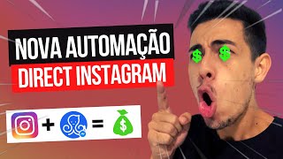 COMO AUTOMATIZAR DIRECT NO INSTAGRAM 【SEM SER BLOQUEADO】 [upl. by Sarson]