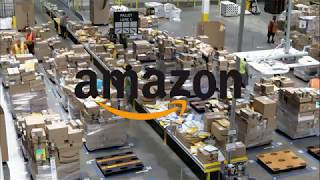 Amazon Sorting Facility Life of a Package [upl. by Kimberlee]