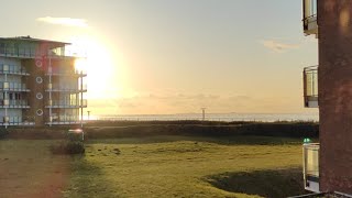 Sonnenuntergang Strand Duhnen Cuxhaven live Webcam [upl. by Neelhtac]