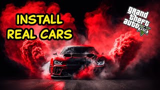 How To Install Real Cars Pack In GTA 5  2023  220 Cars Car Pack Installation Guide [upl. by Dilaw]