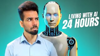 LIVING WITH AI FOR 24 HOURS  Rimorav Vlogs [upl. by Levesque]