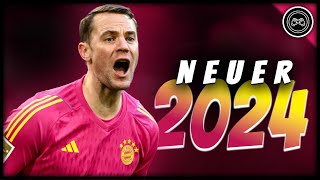 Manuel Neuer 202324 ● The Net Protector ● Crazy Saves amp Skills  Passes Show  HD [upl. by Yoj]