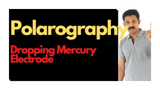 POLAROGRAPHYDropping Mercury ElectrodeAJT ChemistryMalayalam [upl. by Ribaudo]