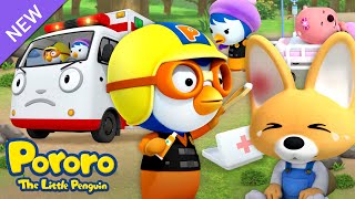 Pororo Ambulance Story  Lets Go Pororo Ambulance  Emergency Tips for Children [upl. by Battiste]